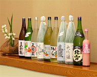 Japanese sake from Sado